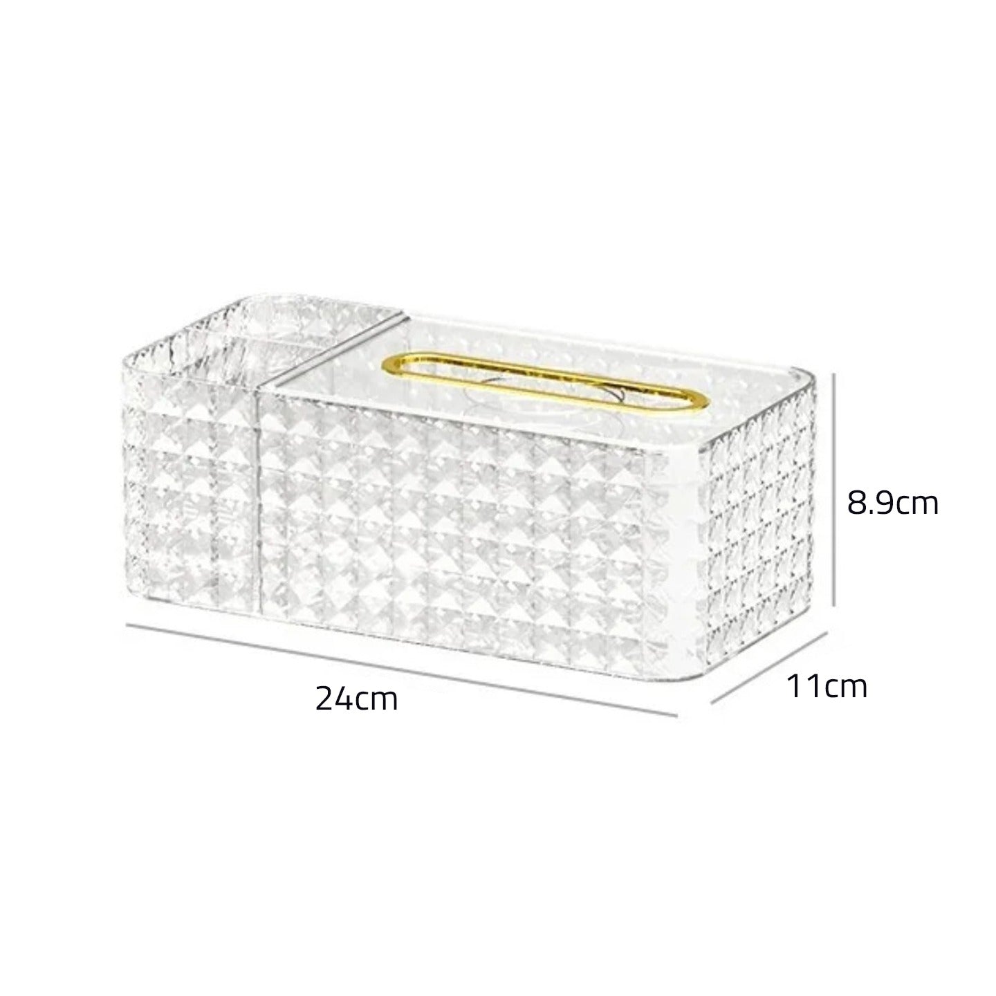 Size Of Luxury Tissue Box Holder.