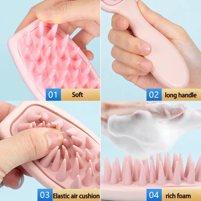 Features Of Head Scalp Massager Comb.