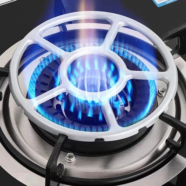 Kitchen Gas Stove Bracket with fire