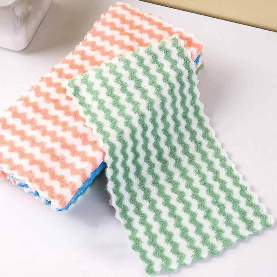 Set Of 4 Pcs Cloth Wipe That Can Be Used in Mini Flat Mop.