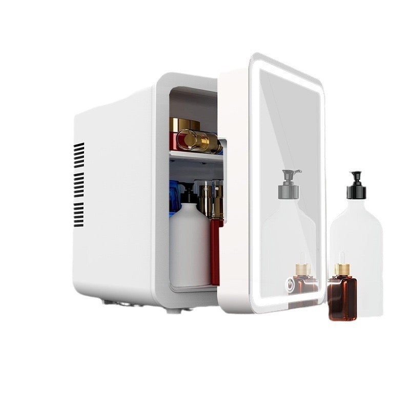 Mini Multifunction Cosmetic Refrigerator With Mirror