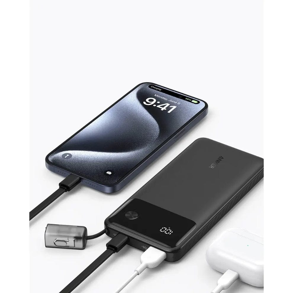 Mobile is Connected to ANKER Pocket Sized Power Boost.