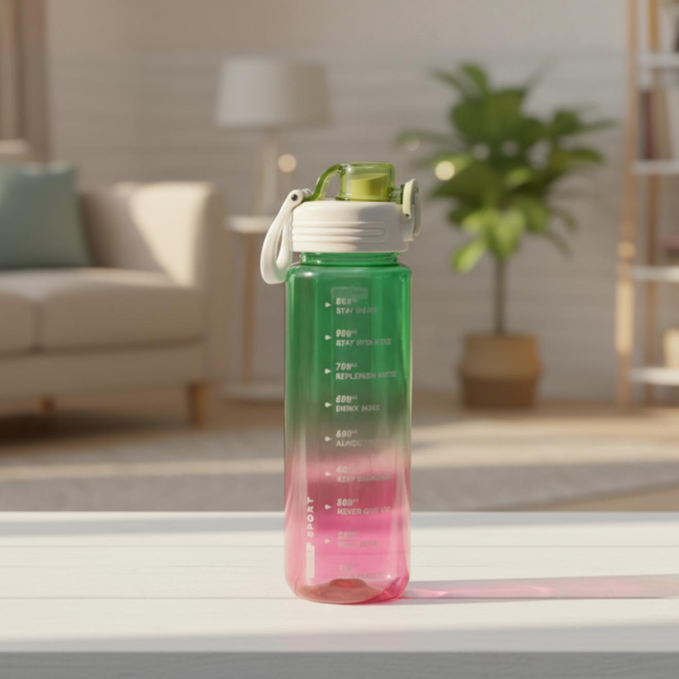 A Motivational Water Bottle.