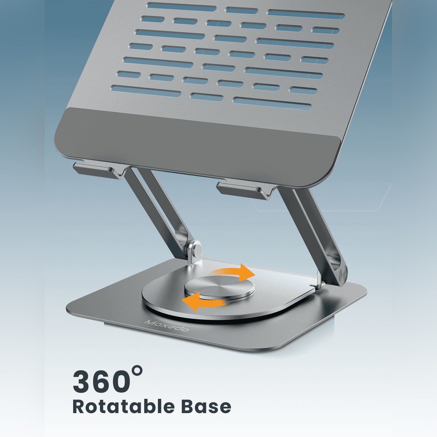 Base Of Moxedo Aluminum Laptop/ Tablet Stand.