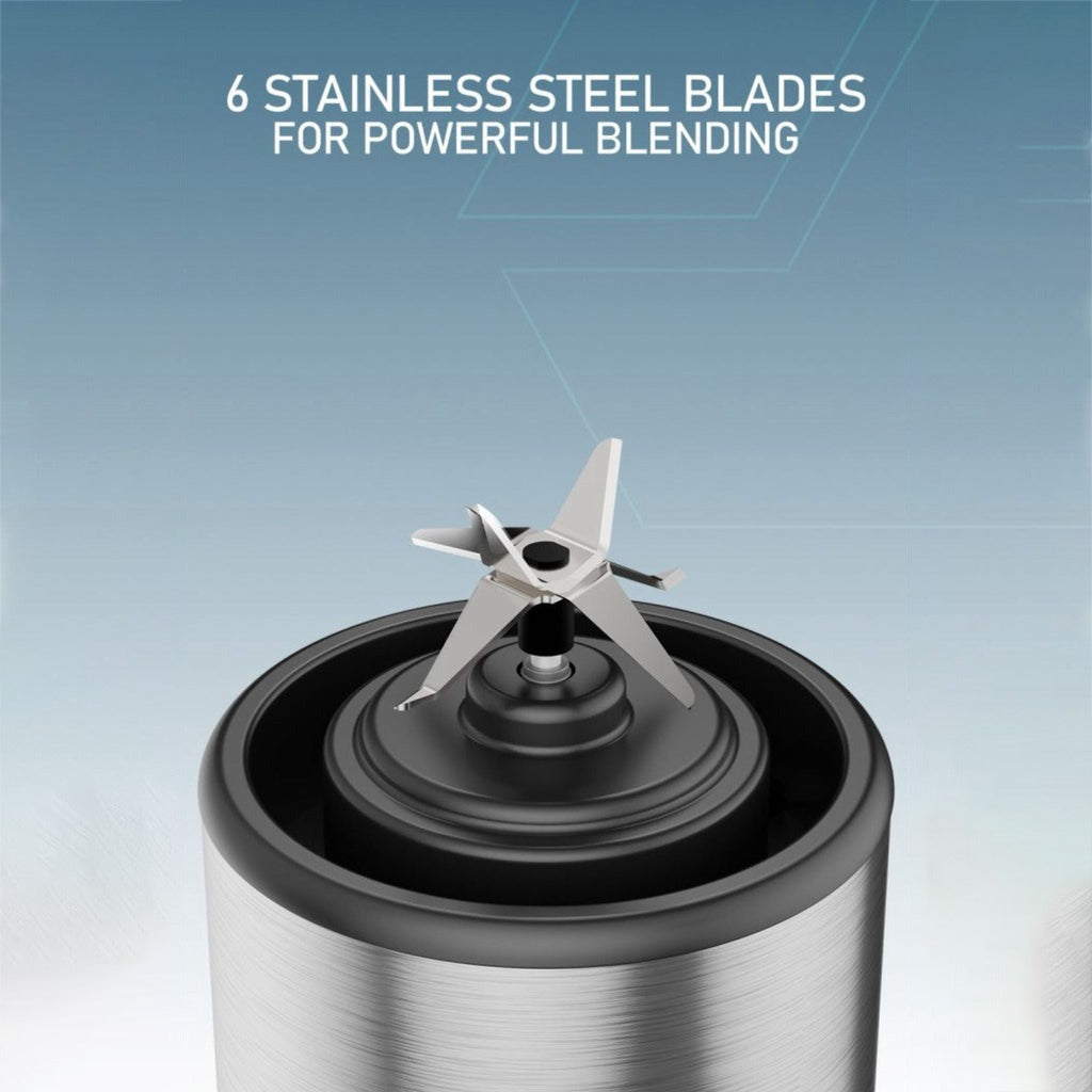 Blades Of Moxedo Frutiva Rechargeable Portable Juicer Blender.