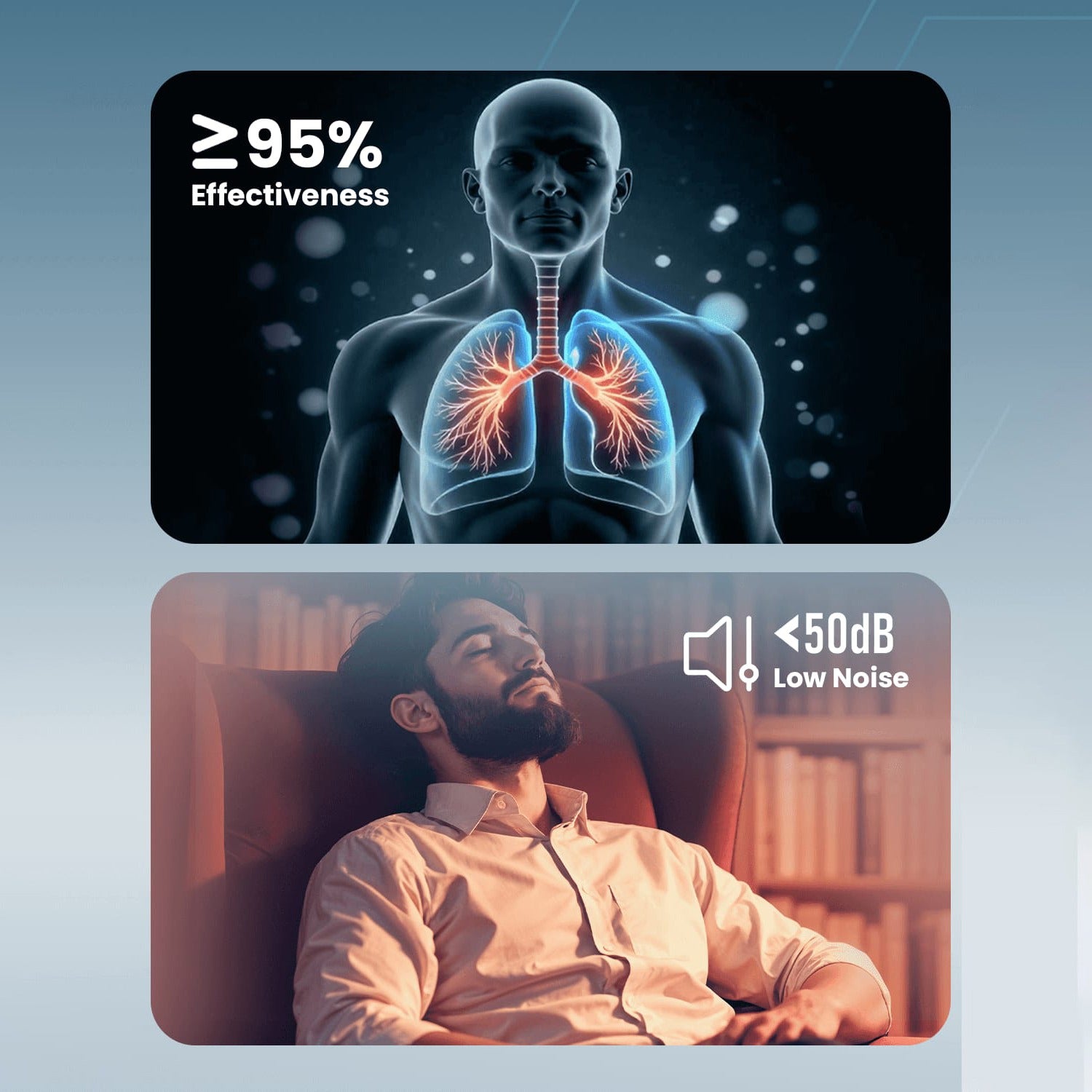 A Person is Demonstrating the Effectiveness Of Moxedo Portable Mesh Nebulizer.