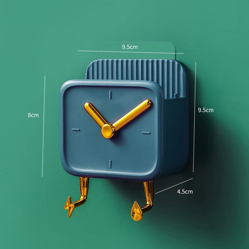 Size Of Blue Multi-Purpose Wall-Mounted Storage Rack.