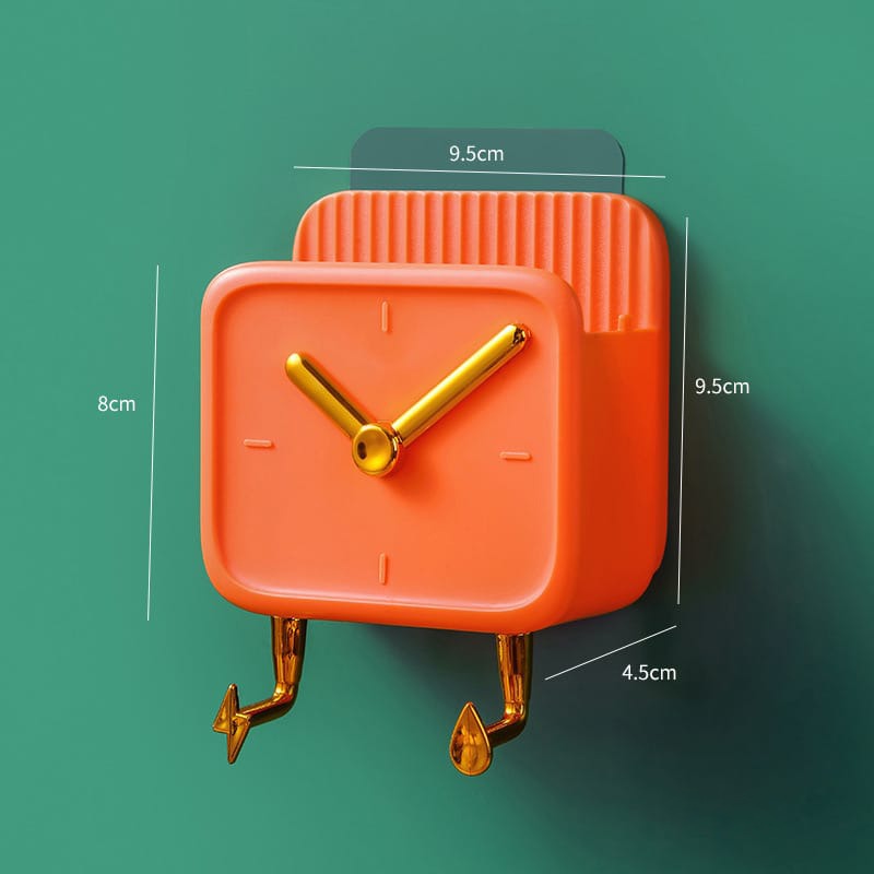 Size Of Orange Multi-Purpose Wall-Mounted Storage Rack.
