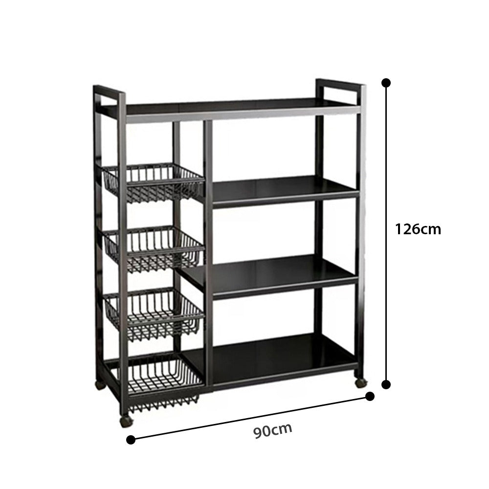 Size Of Multi-Tier Kitchen Storage Rack.