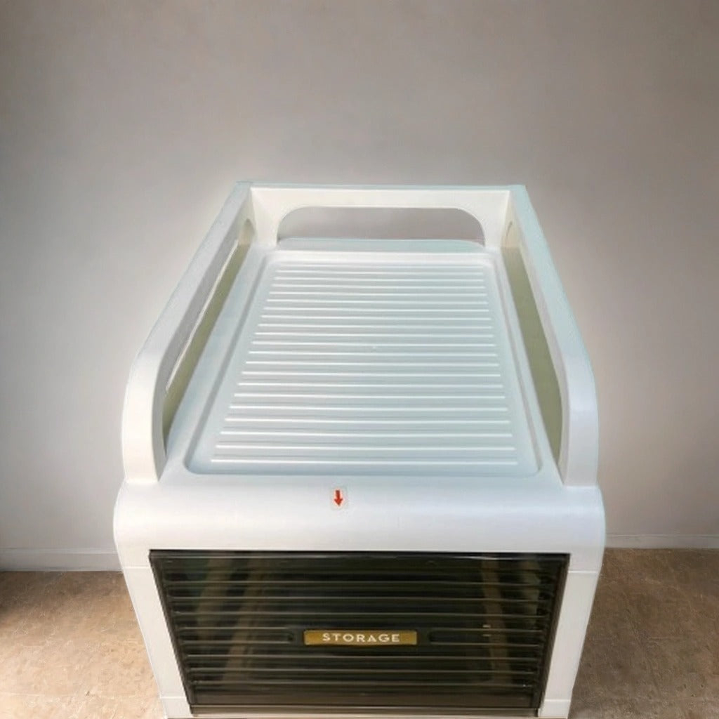 Top Portion Of Multi-layer Storage Cabinet.