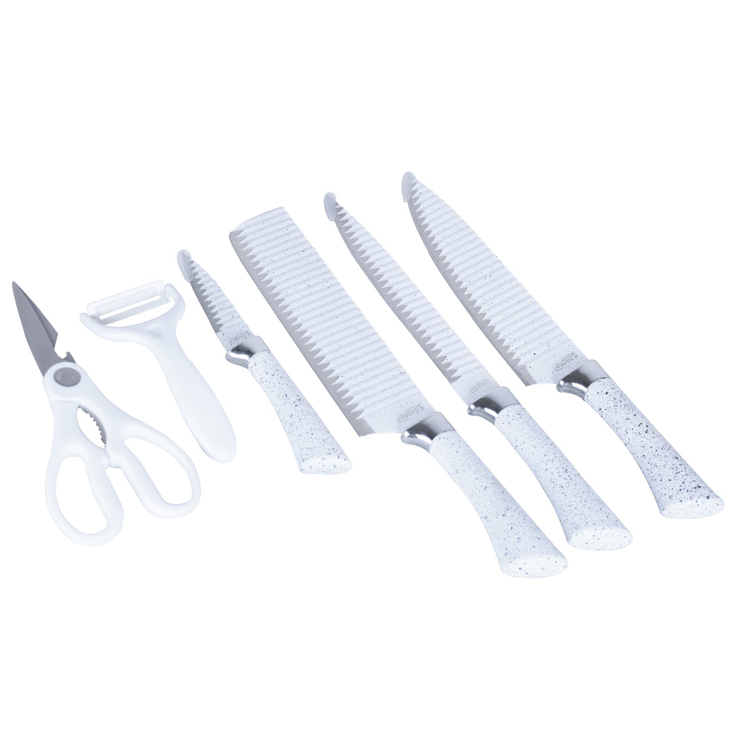 Non-Stick Coated 6 Pcs Knife Set