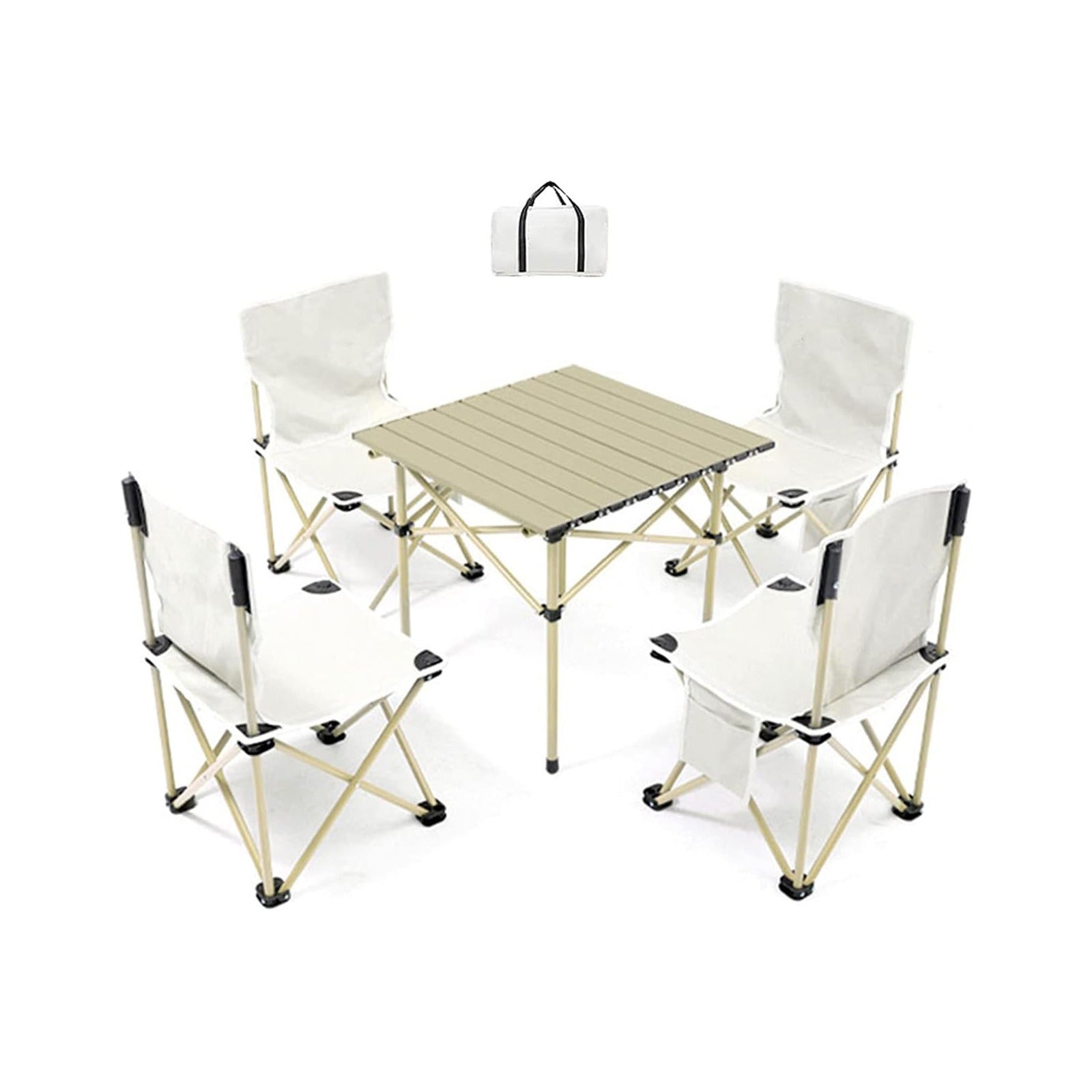 Outdoor Folding Camping Table and Chair Set.