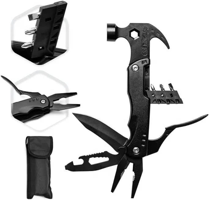 Outdoor Multitool Claw Hammer