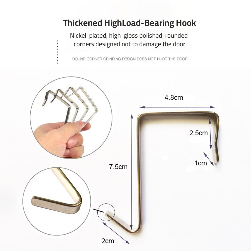 Over the Door Shoe Holder Rack with its size