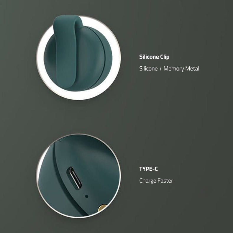Parts Details Of Pocket Clip Fan.