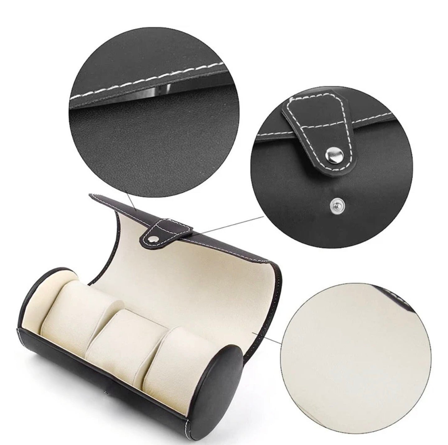 Parts Of Travel Watch Case Organizer.