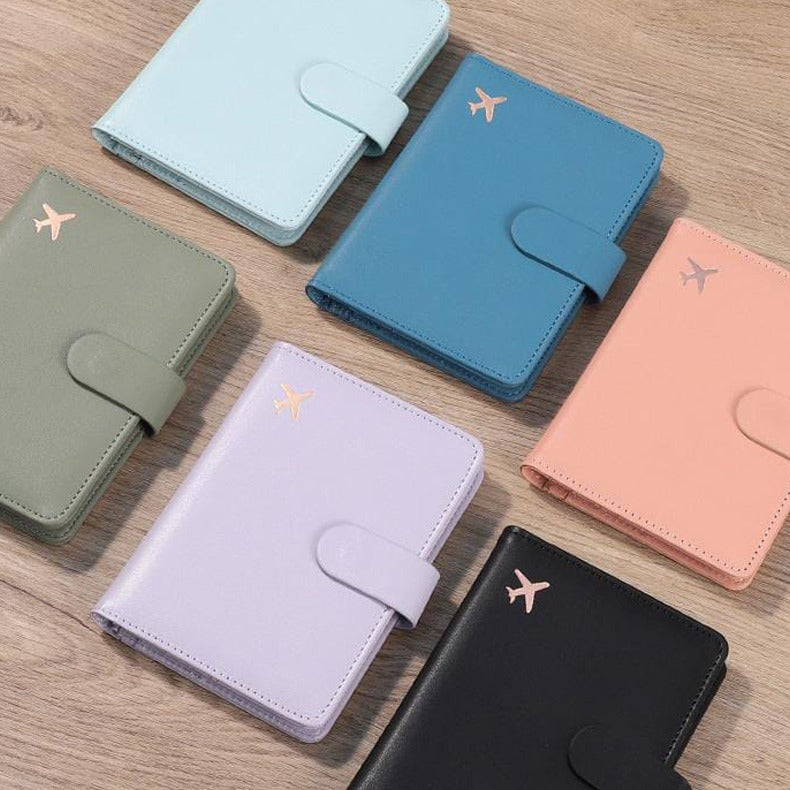 Passport Holder Travel Organizer Wallet in Different Colors.