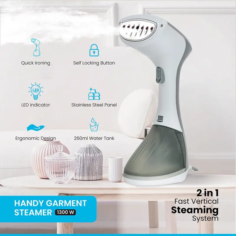 Features Of Pawa 2 in 1 Fast Vertical Steamer.
