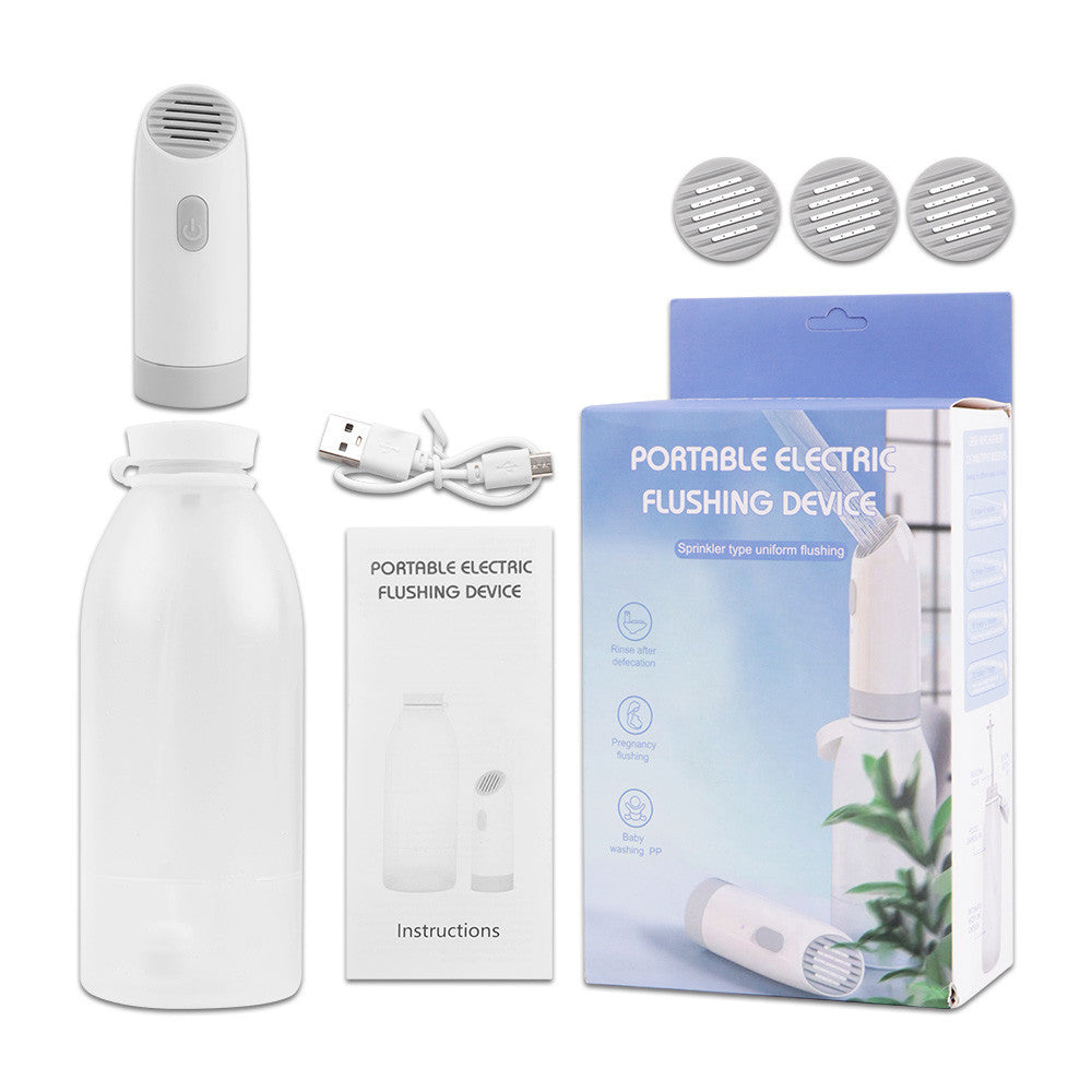 Portable Electric Flushing Device.