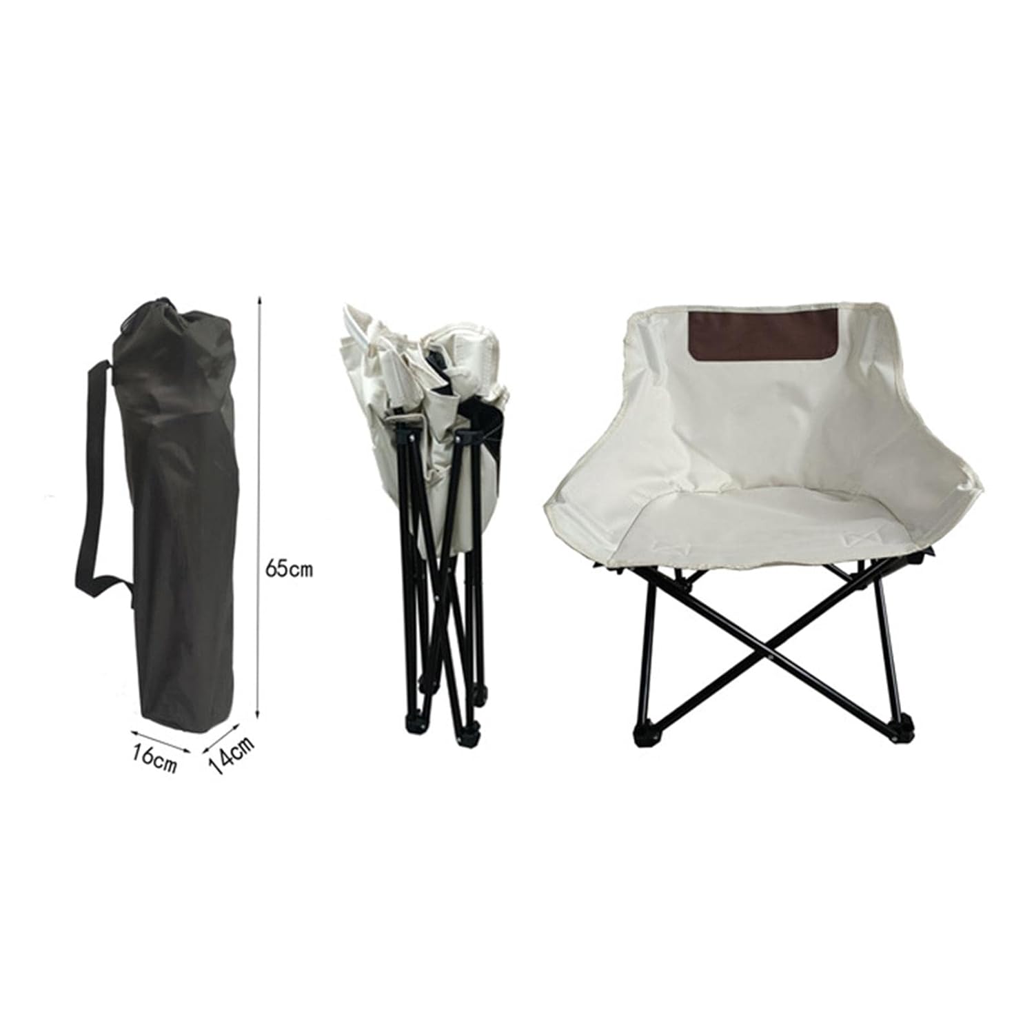 A Folding Camping Chair with its Carry Bag.