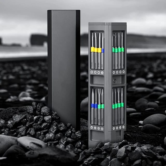 Multi-Bit Precision Screwdriver Set.