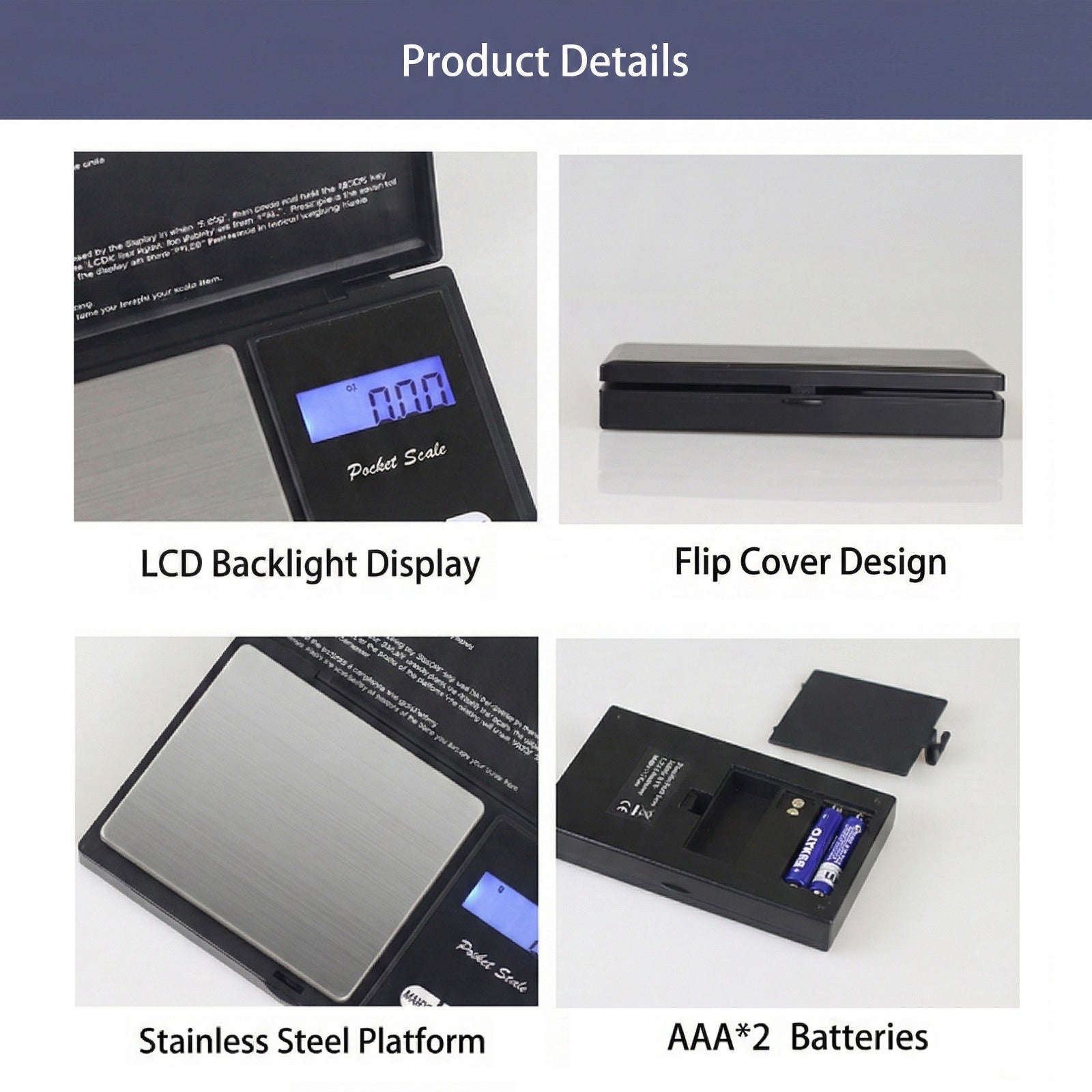 Product Details Of Professional Digital Pocket Scale.