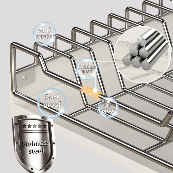 Pull-out Storage Rack for Kitchen Cabinets - Under Sink Organizers And Storage Drawer
