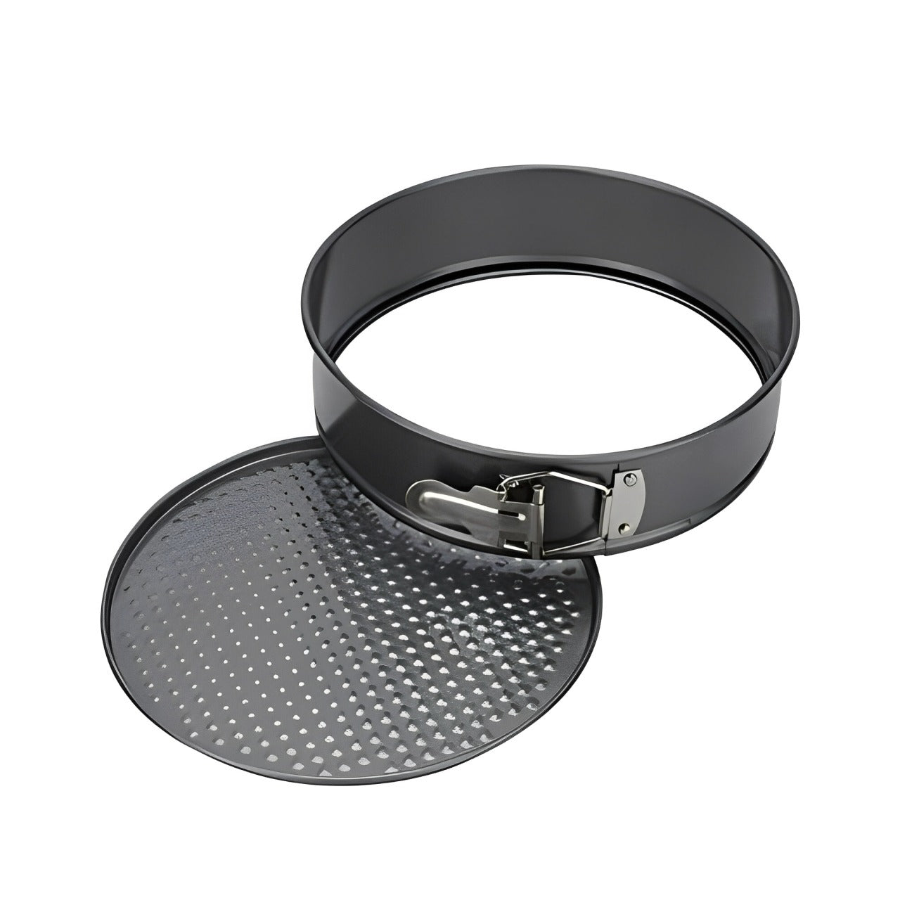 A Mould Of 3 Pcs Round Cake Mould Set with Removed Bottom.