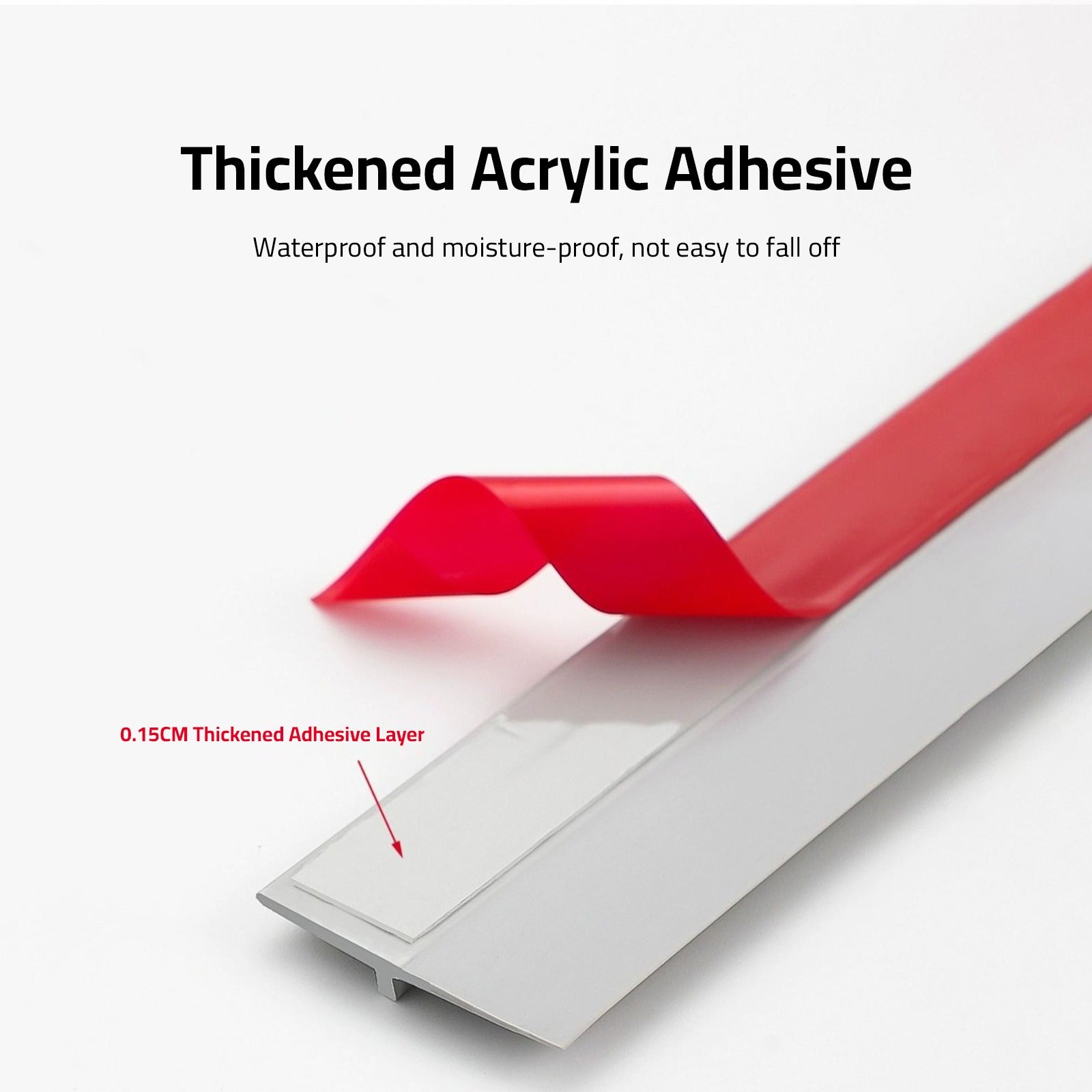 A Self-Adhesive Door Bottom Seal Strip.