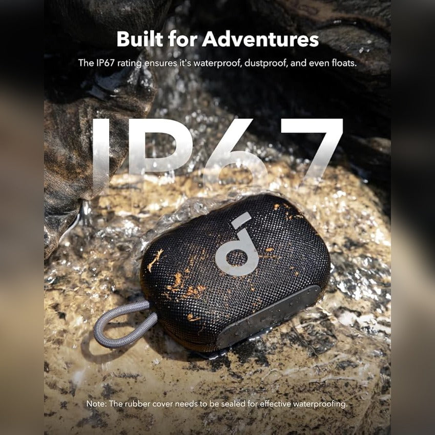 Waterproof Feature Of Anker soundcore Select 4 Go Bluetooth Speaker.