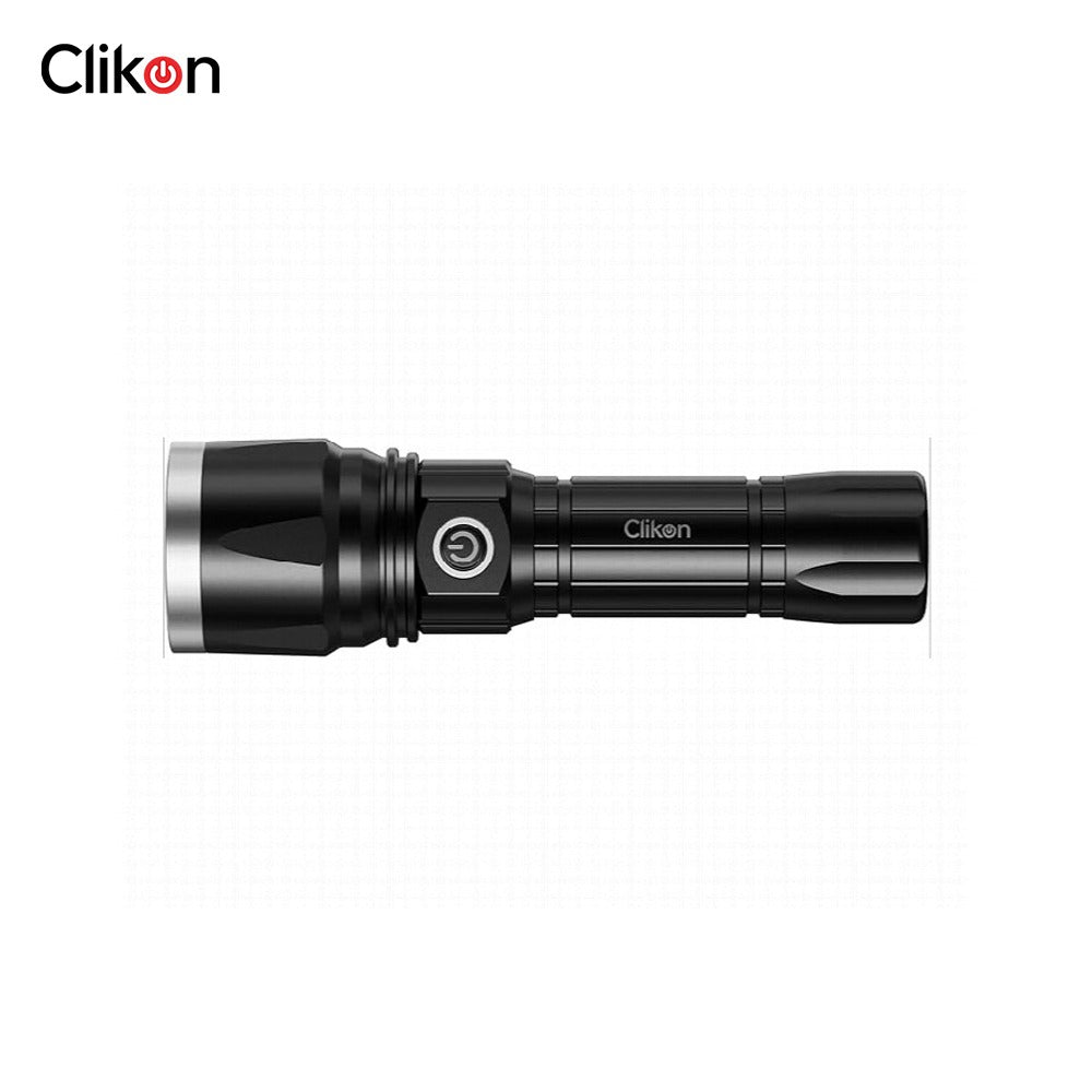 clikon rechargeable led flashlight Clikon ZOM Strike LED Flashlight, Rechargeable Torch -CK8035