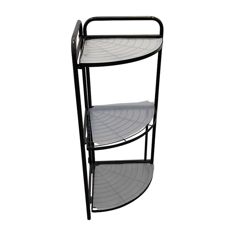 A Foldable Corner Storage Rack.