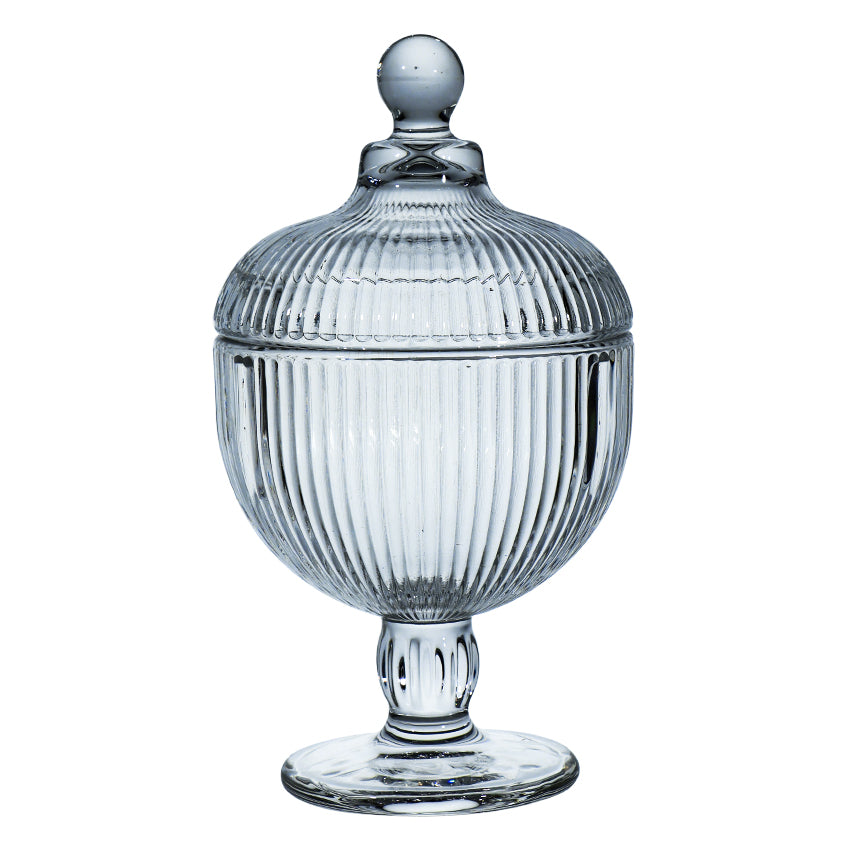 Glass Candy Jar with Lid.