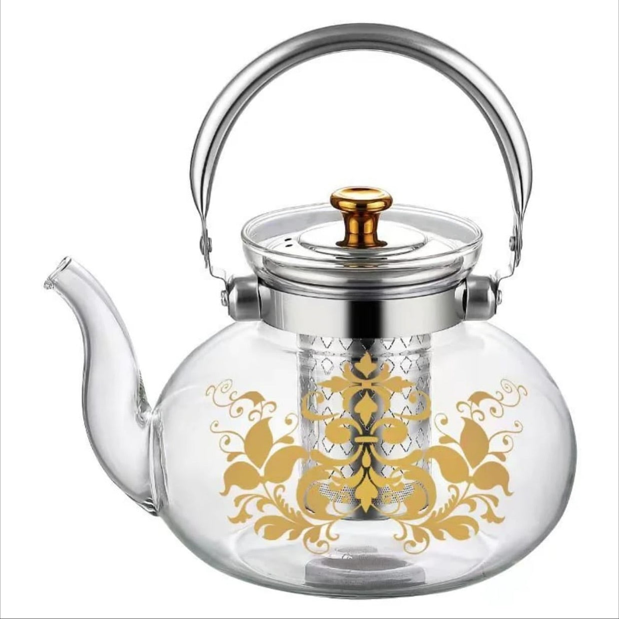 A Glass Tea & Coffee Pot.