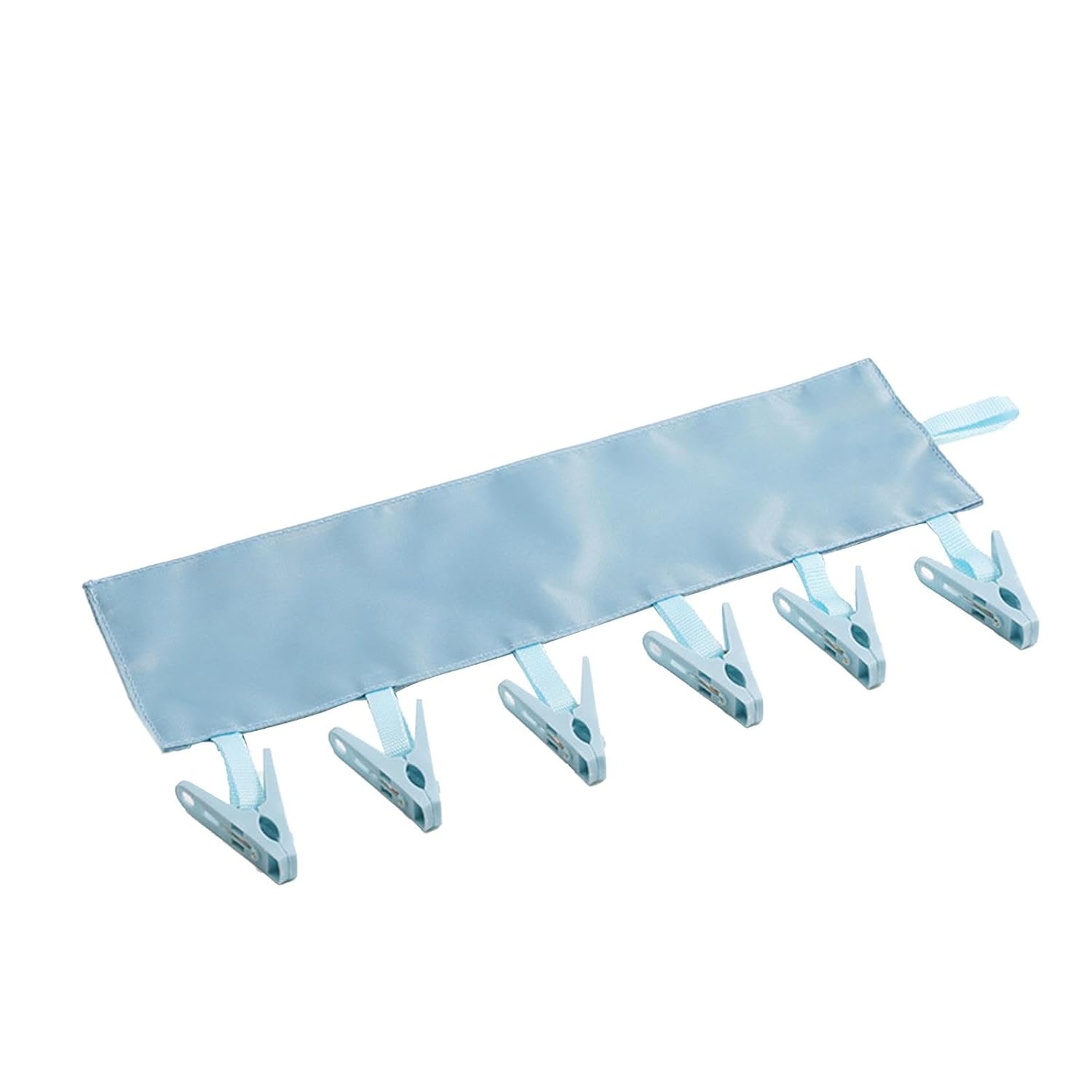 Blue color Hanging Strap Wth Clips