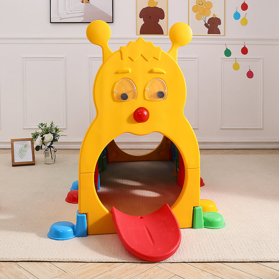 Kids Caterpillar Play Tunnel Climb & Crawl Toy.
