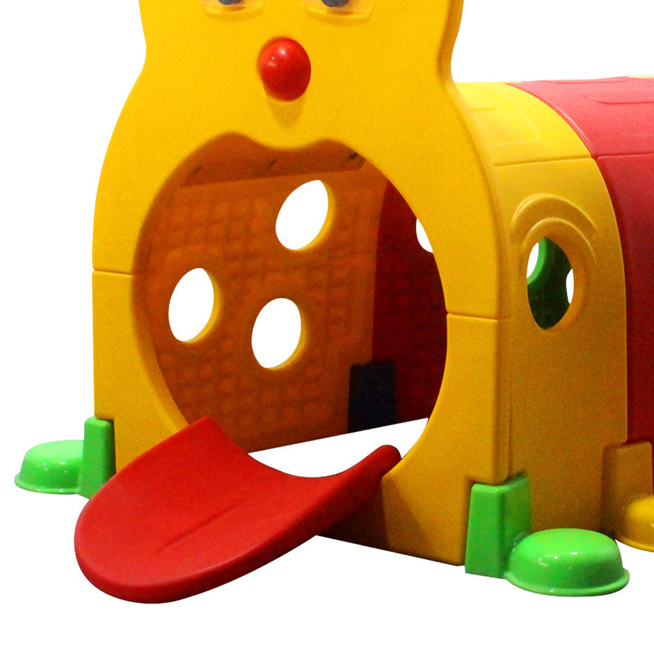 Kids Caterpillar Play Tunnel Climb & Crawl Toy.
