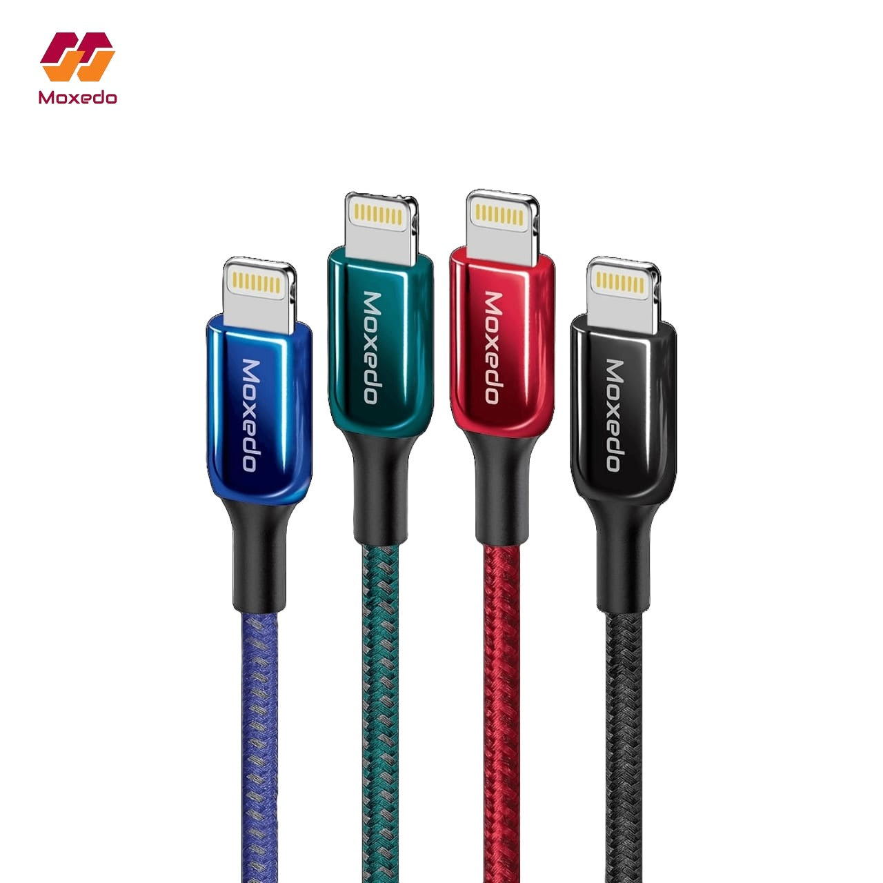 Moxedo CavoX Type-C to Lightning Fast Charging Braided Cables.