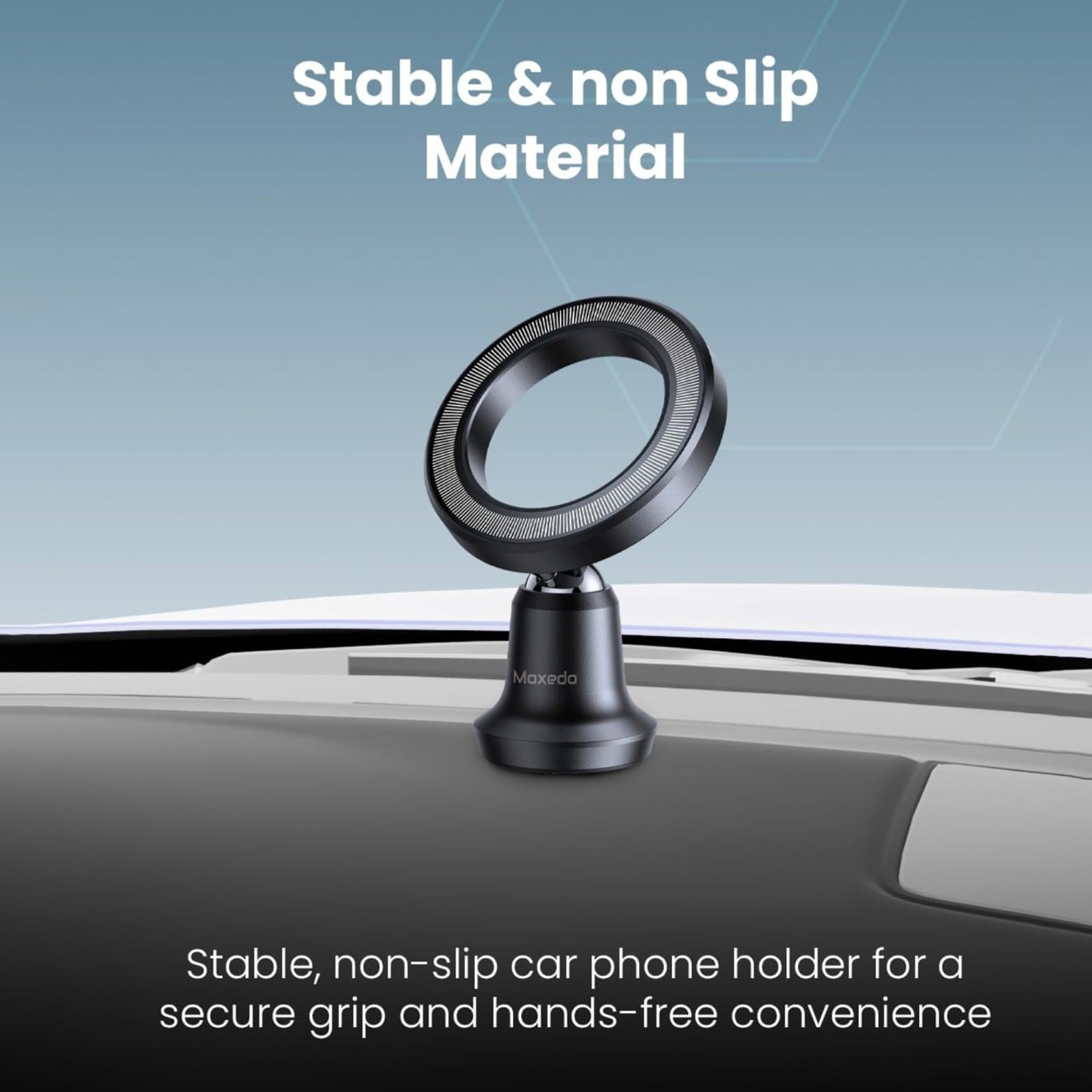 Moxedo Snap-On Magnetic Car Phone Holder.