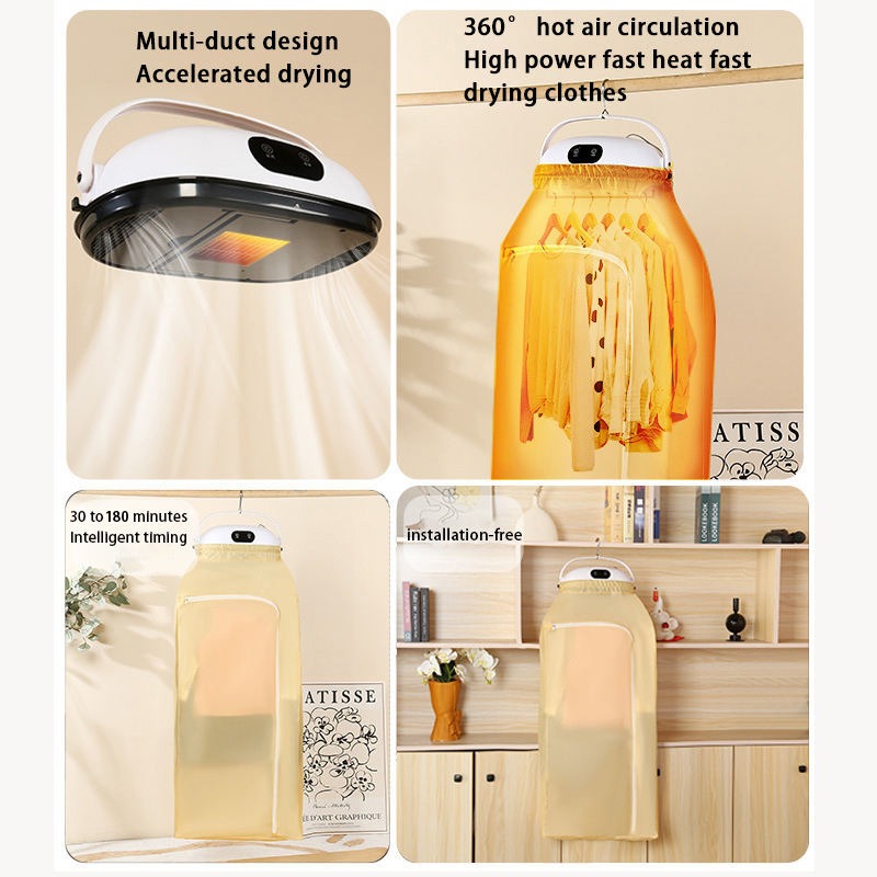 Multiple Features Of Folding Cloth Dryer