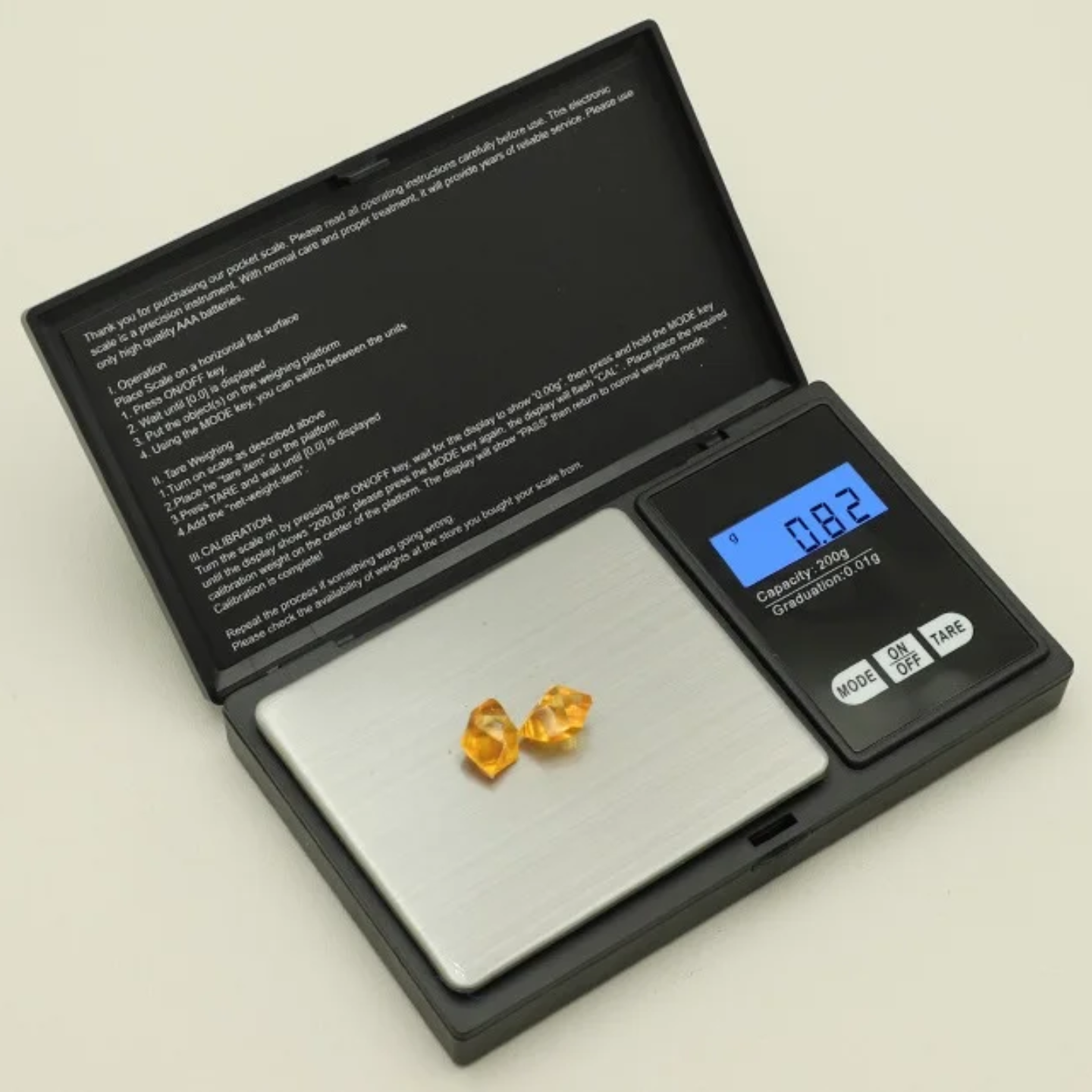 A Professional Digital Pocket Scale is Holding Some Weight.