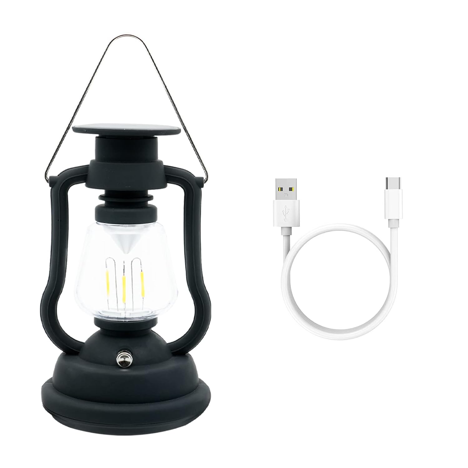 USB cable and lantern