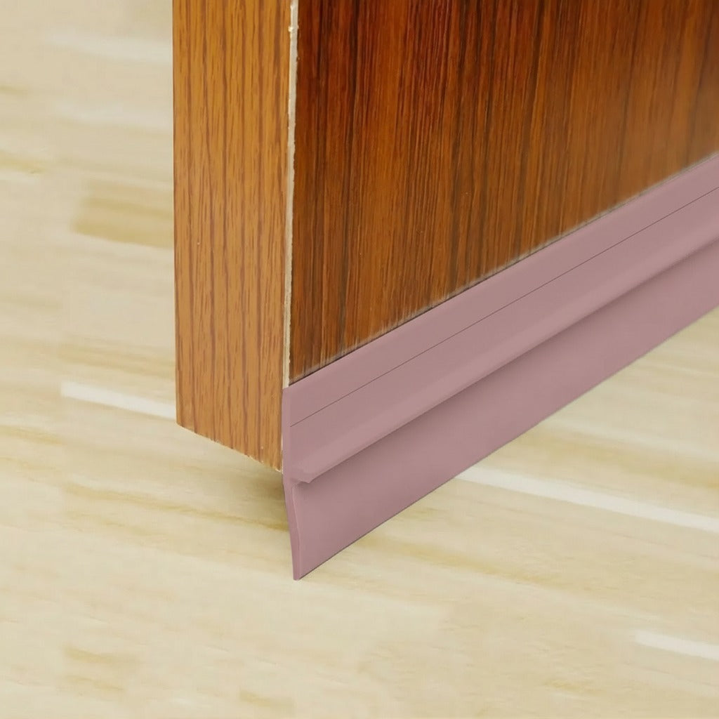 A Self-Adhesive Door Bottom Seal Strip is Attached on the Door.