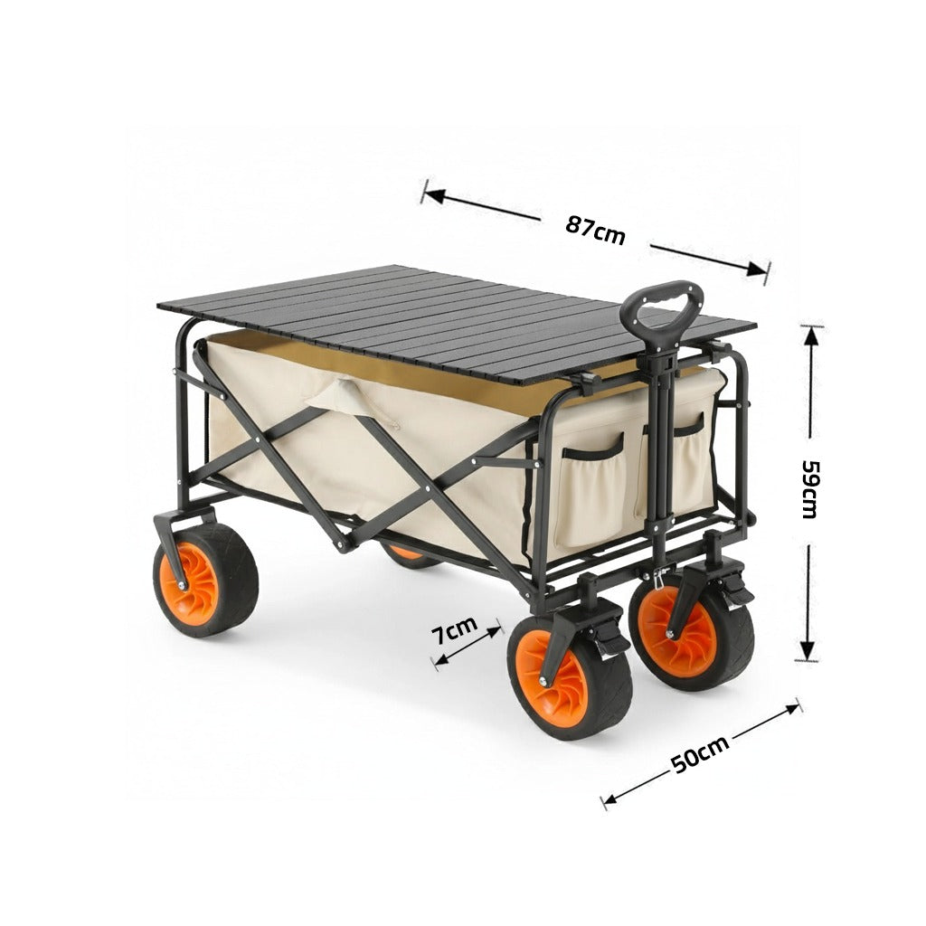 Size Details Of Multi-Purpose Trolley.