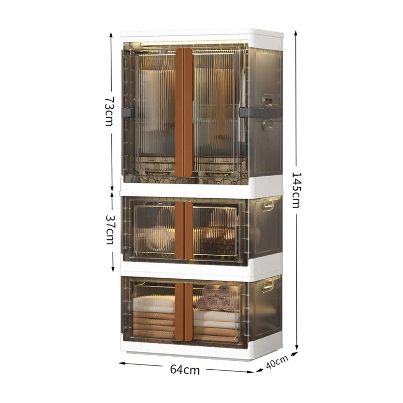 Size Of Stackable Storage Bins.