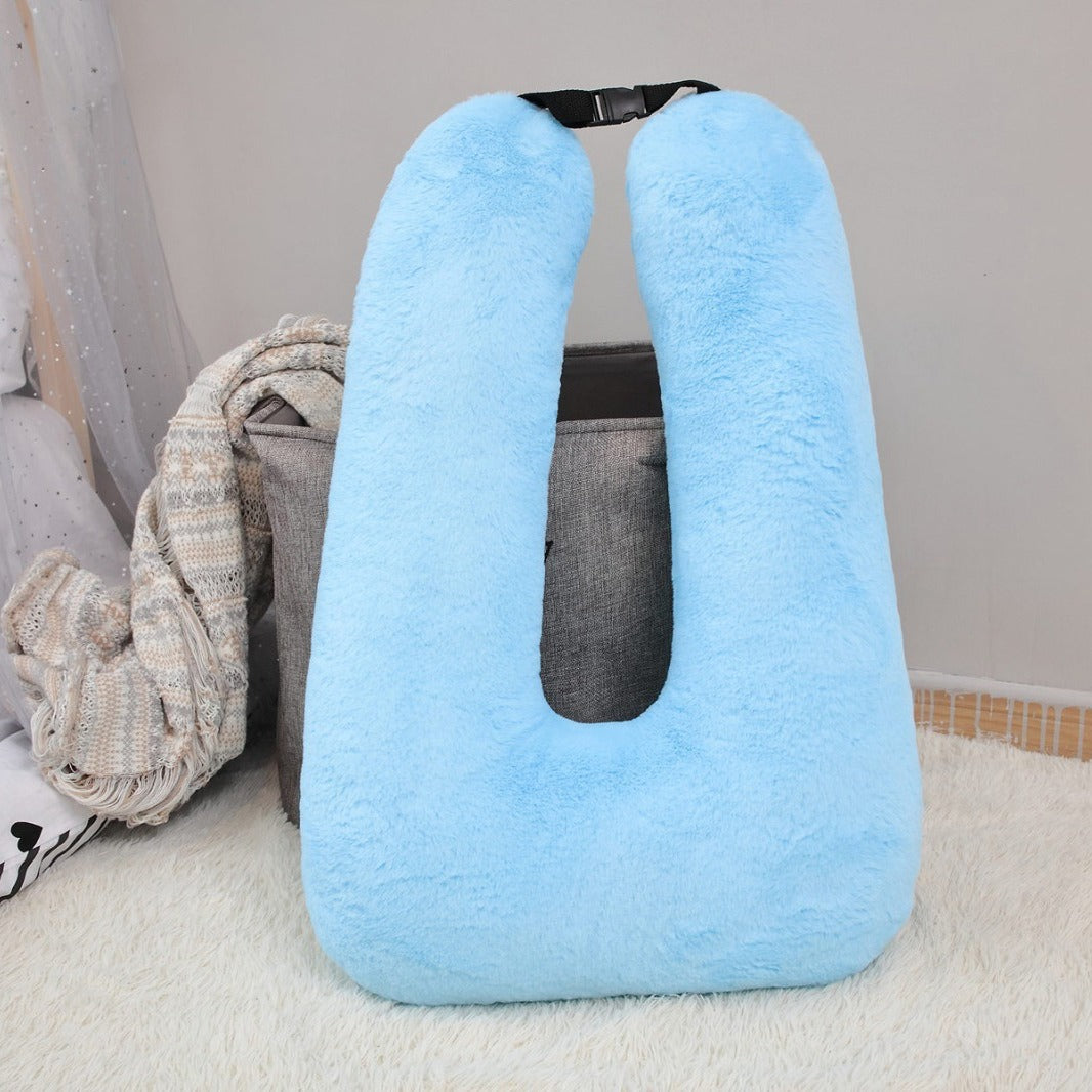 Soft U-Shaped Travel Neck Pillow.