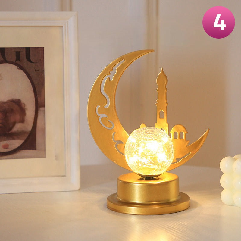 A Ramadan Moon LED Table Lamp.