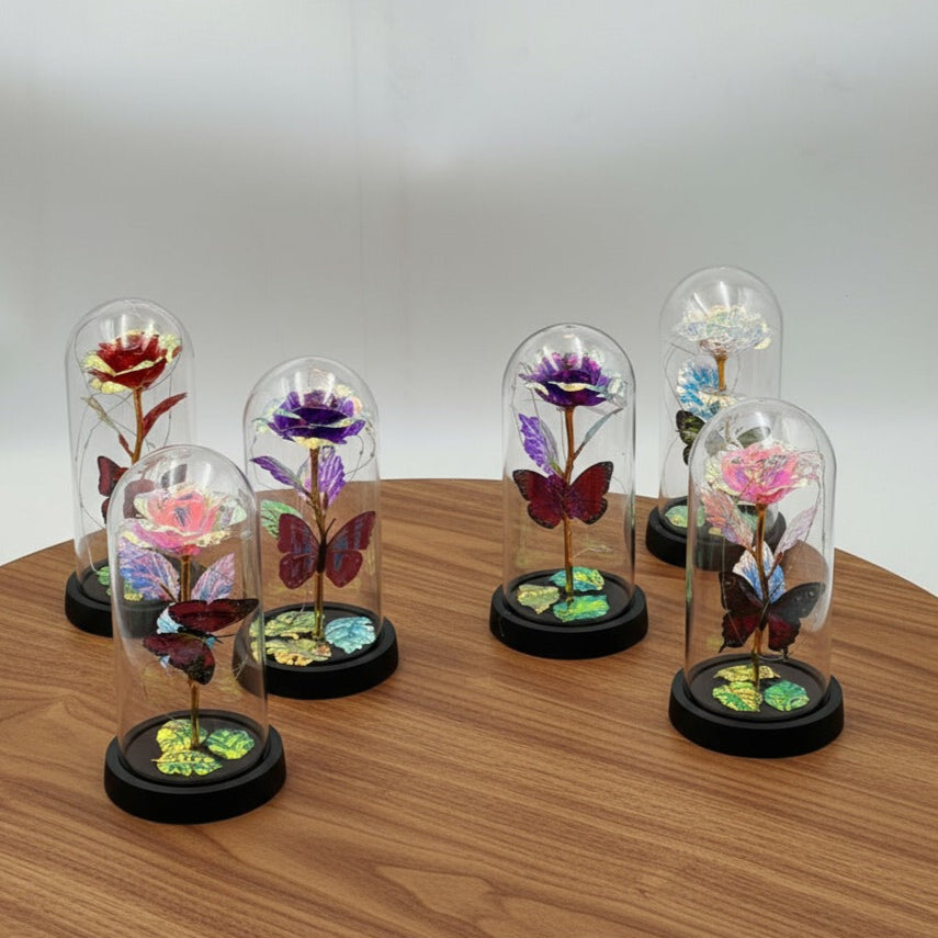 6 Pcs Of Rose Flower Gift.