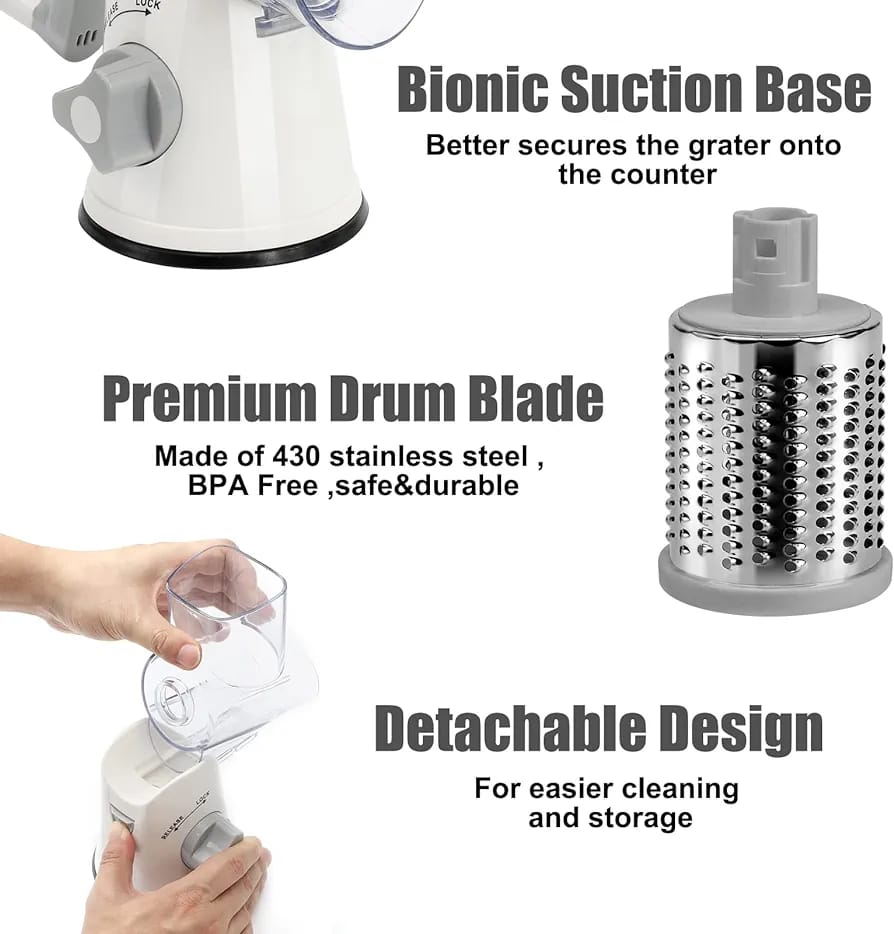 Cutting Shredder with detachable design