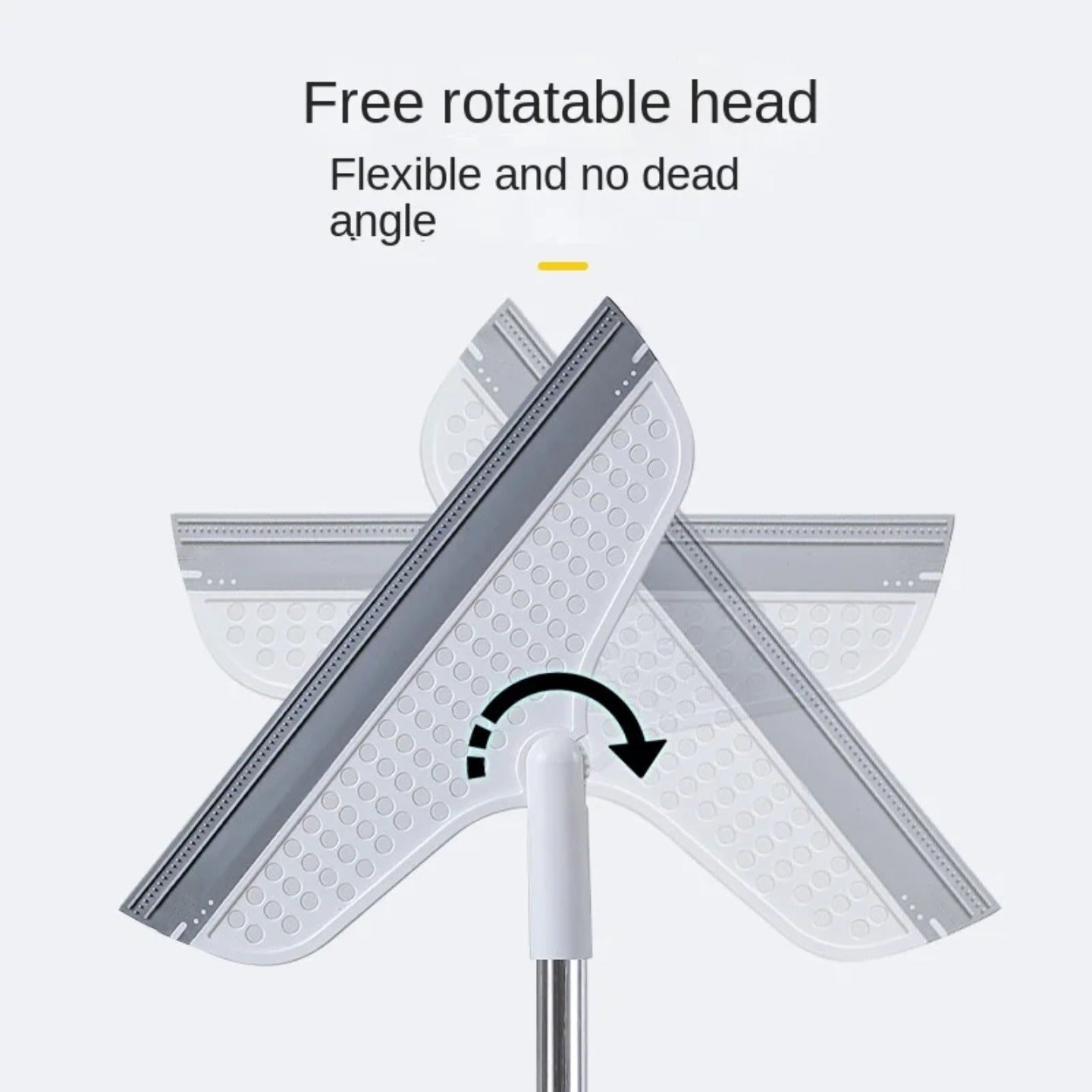 Rotating Feature Of Floor Wiper Mop.